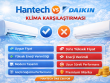 Hantech vs Daikin Klima Karşılaştırması